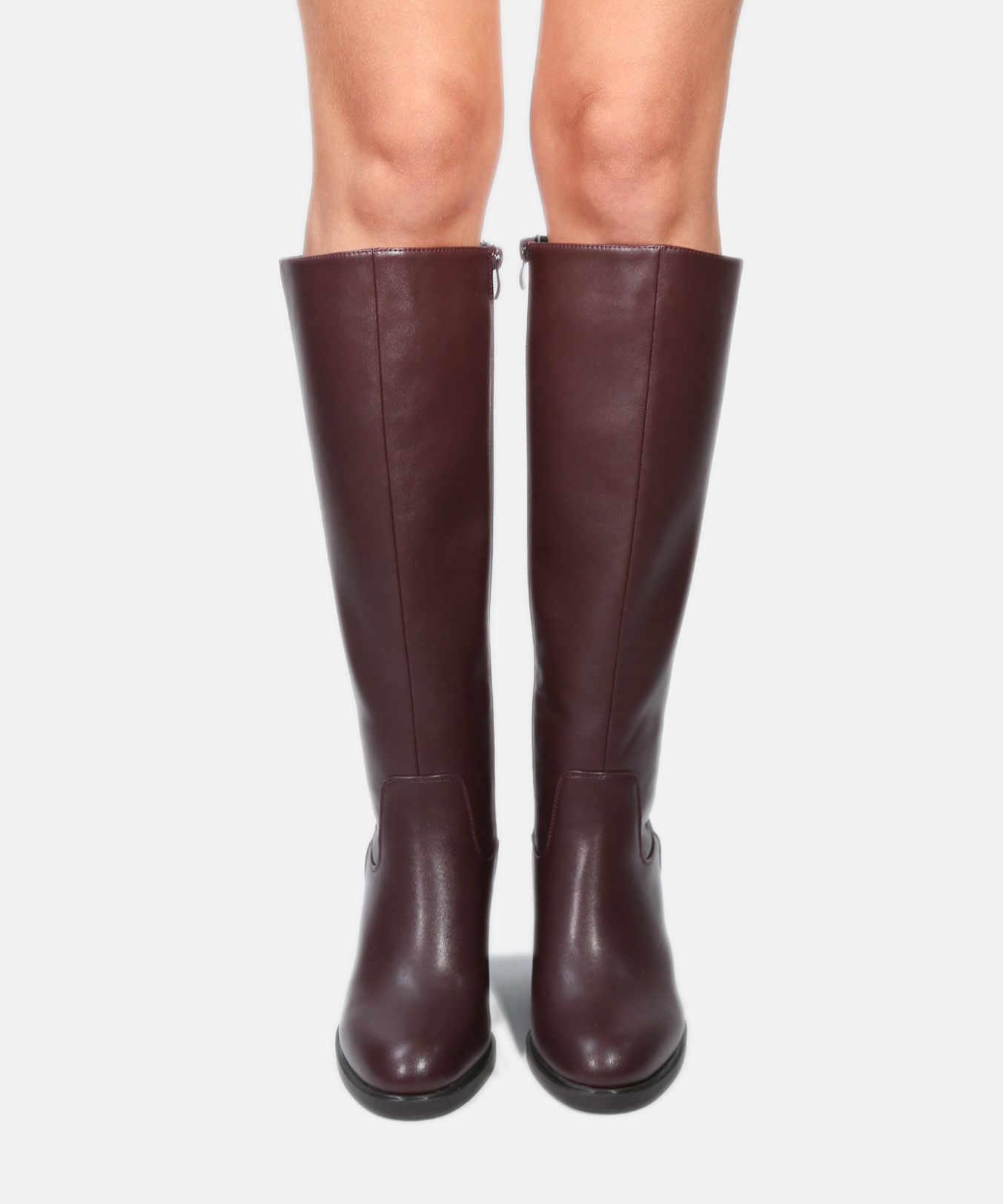 Botas altas salto fivela image number null